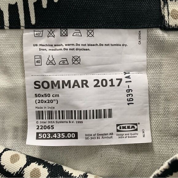 🖤🤍Ikea Two SOMMAR Cushion Covers - Picture 3 of 6